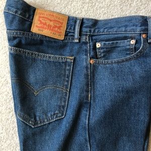 Levi’s 505 Jeans.  33W 30L